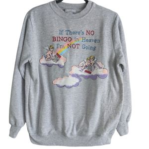 Vintage 80s Bingo Cherub Sweatshirt